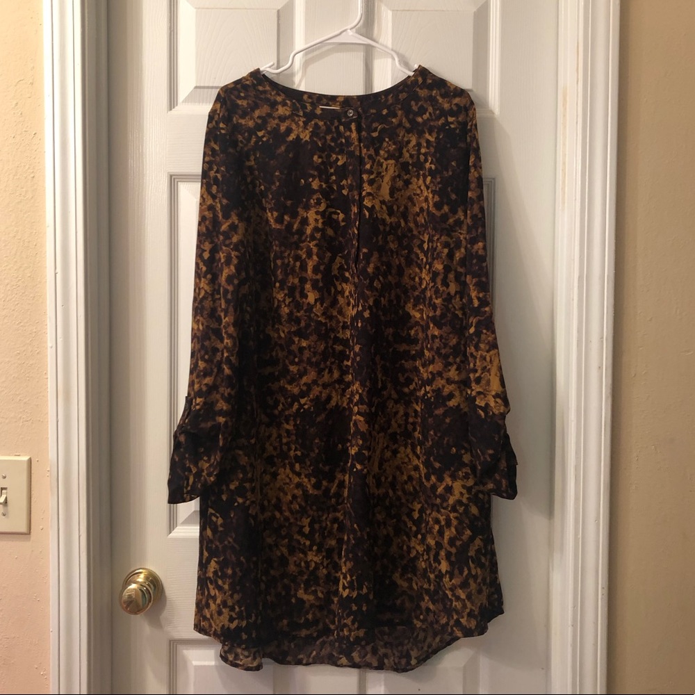 Marble Shift Dress